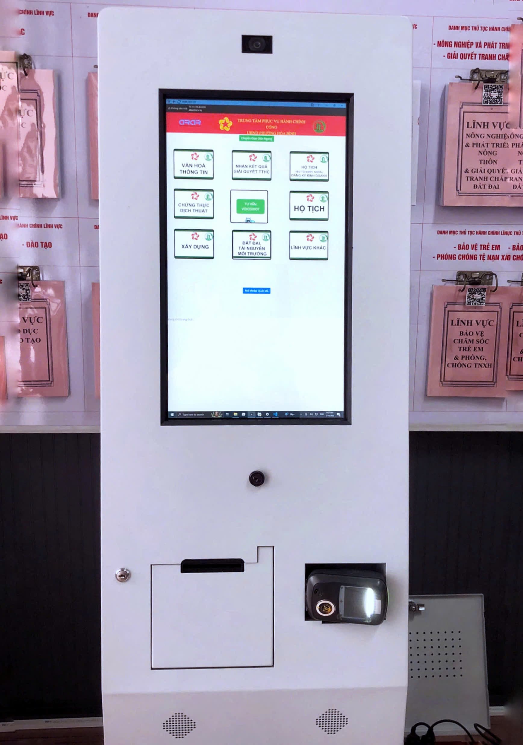 KIOSK Tiếp Dân Thông Minh v2